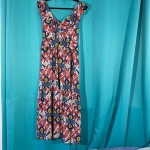 Colorful Tiered Party Dress!